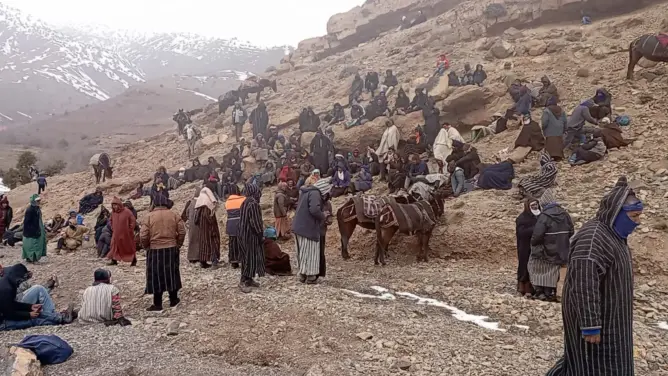 عزلتها الثلوج.. مطالب بإنقاذ دواوير بتنغير تكالبت عليها قساوة المناخ والتضاريس