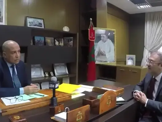 أجرى مدير المكتب المركزي للأبحاث القضائية، الشرقاوي حبوب لقاء خاصا مع قناة i24NEWS الإسرائيلية الرسمية