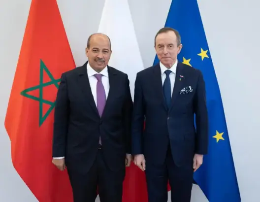 ميارة يجري مباحثات مع رئيس مجلس الشيوخ البولندي ويشيدان بالعلاقات بين البلدين