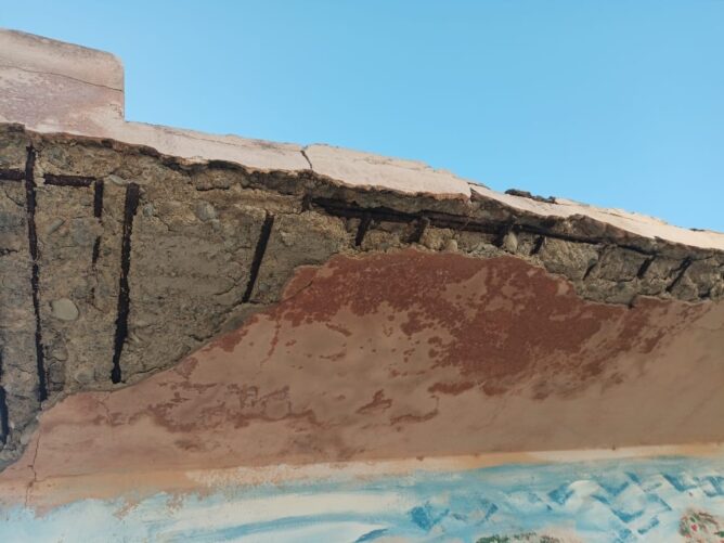 انهيار سقف مدرسة بالحوز