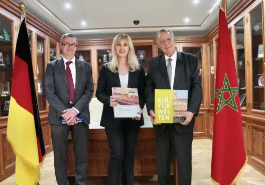 فضيلي يتباحث مع رئيسة لجنة حقوق الإنسان الألمانية