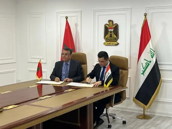 وهبي يختتم زيارته لبغداد بتوقيع برتوكول تفاهم بين البلدين في مجال العدالة
