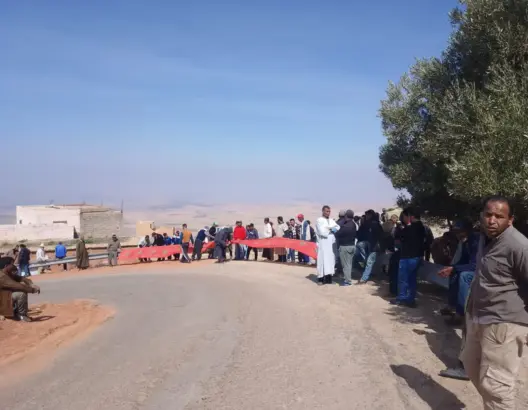 حفر بئر بدون رخصة وتسببه في نضوب عيون مائية يخلف أسبوعا من الاحتجاجات بالحوز