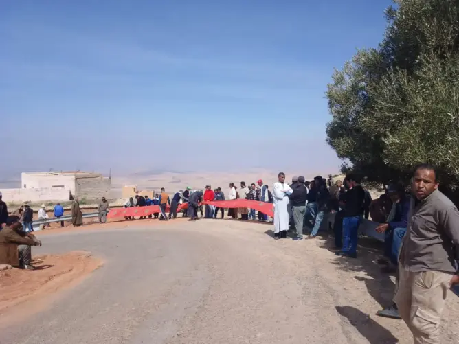 حفر بئر بدون رخصة وتسببه في نضوب عيون مائية يخلف أسبوعا من الاحتجاجات بالحوز