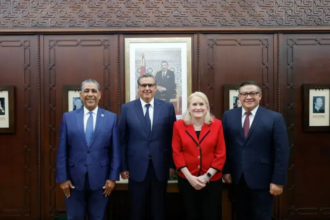 أخنوش يستقبل وفدا من الكونغرس الأمريكي ويشيد باعتراف أمريكا بسيادة المغرب على صحرائه