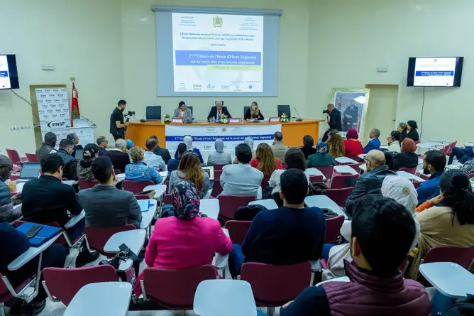 المدرسة الشتوية للصحة بالرباط تناقش حق المهاجرين في التغطية الصحية بمنطقة “مينا”