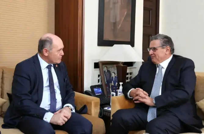 أخنوش يستقبل رئيس المجلس الوطني النمساوي ويشيدان بالعلاقات بين البلدين