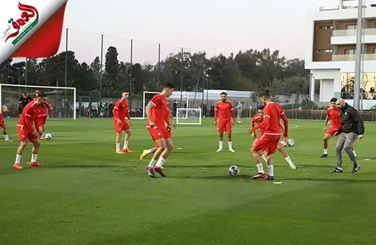 ثاني حصة تدريب لأسود الأطلس قبل لقاء البرازيل