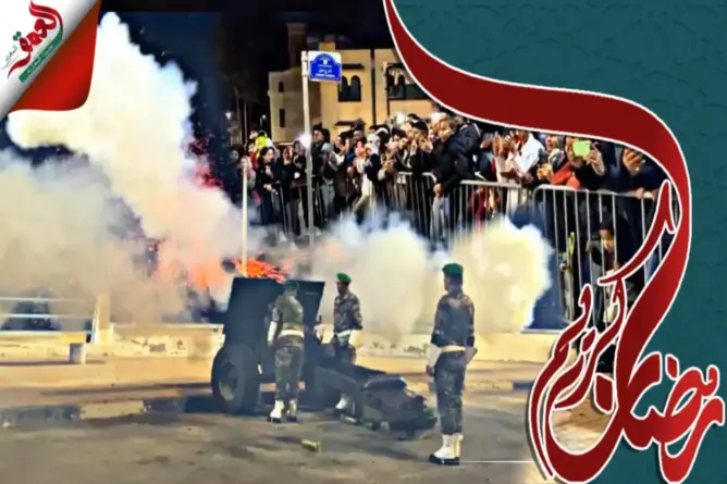 طلقات مدفعية بشاطئ الجديدة احتفالا بحلول رمضان