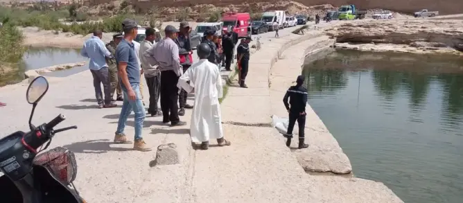 انتشال جثة شاب من واد بطاطا..ومطالب بفتح المسابح العمومية