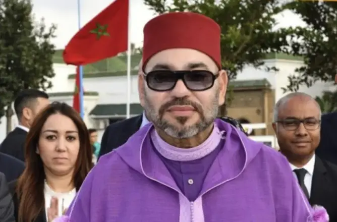 الملك محمد السادس بالدار البيضاء