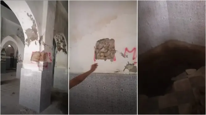 بناه الموحدون.. عصابات الكنوز تخرب المسجد الأعظم بآسفي وجهات نافذة في قفص الاتهام