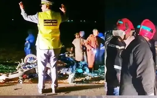 مأساة بآسفي .. مصرع 4 أشخاص في سباق “طائش” للدراجات