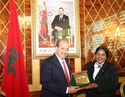 استقبل رئيس مجلس المستشارين النعم ميارة، الإثنين، بمقر المجلس Malungo A Chisangano نائبة رئيس الجمعية الوطنية بزامبيا التي تقوم حاليا بزيارة عمل لبلادنا على رأس وفد برلماني هام.