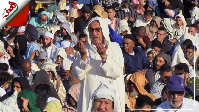 هكذا احتفل آلاف المغاربة بالعيد في أكادير