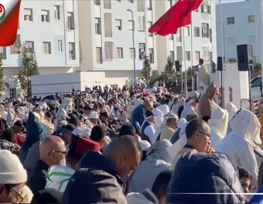 “نشر الرحمة” موضوع خطبة العيد بمصلى ابن باجة بأزمور