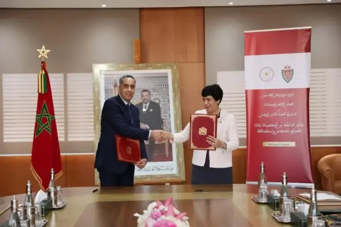 أبرم المجلس الأعلى للحسابات والمديرية العامة للأمن الوطني، بتاريخ 27 أبريل 2023، بروتوكول اتفاق لتأطير وتيسير التعاون بين الطرفين بشأن استخدام المنظومة الوطنية للتعريف الإلكترونية التي طورتها المديرية العامة للأمن الوطني من قبل المحاكم المالية. ويتيح هذا الاتفاق الثنائي، الذي وقعته زينب العدوي، الرئيس الأول للمجلس الأعلى للحسابات، وعبد اللطيف حموشي المدير العام للأمن الوطني ولمراقبة التراب الوطني، وضع آلية مؤمنة وموثوق بها للتحقق من المعطيات التعريفية الوطنية وتتميمها، وذلك تيسيرا لعمل المحاكم المالية وتحقيقا للنجاعة المطلوبة عند تنفيذ وتبليغ الإجراءات المسطرية الموكولة لها.