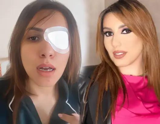 العدسات اللاصقة تُدخل سحر الصديقي للمستشفى