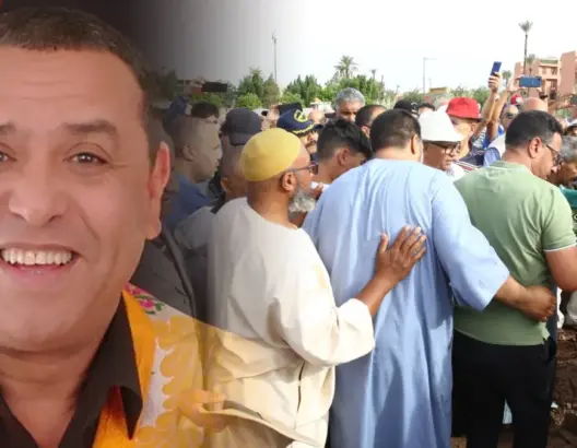 جثمان مولاي الطاهر مؤسس “جيل جيلالة” يوارى الثرى بمراكش (فيديو)