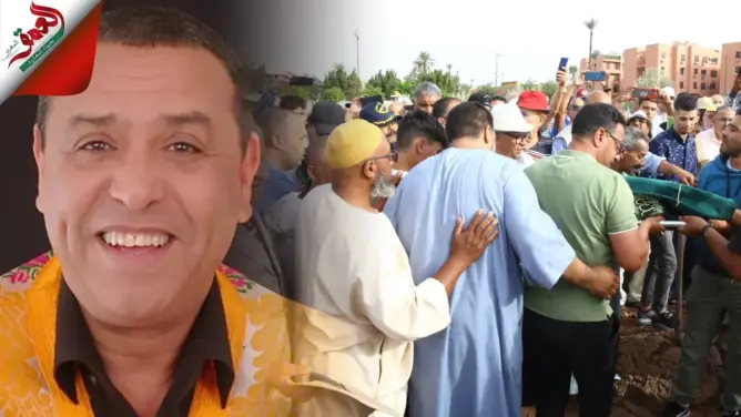 جثمان مولاي الطاهر مؤسس “جيل جيلالة” يوارى الثرى بمراكش (فيديو)