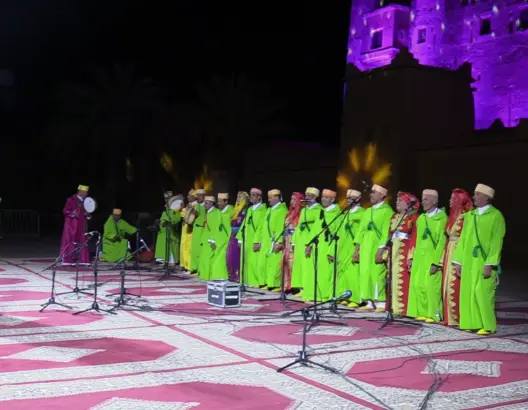 بمشاركة 25 فرقة فنية ..مهرجان أحواش الوطني ينطلق بورزازات