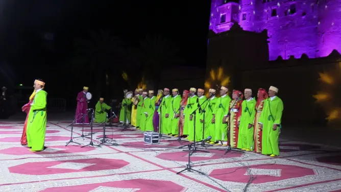 بمشاركة 25 فرقة فنية ..مهرجان أحواش الوطني ينطلق بورزازات