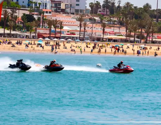 كأس محمد السادس تجمع أبطال “الجيت سكي ” بأكادير (فيديو)