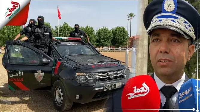 توشيحات واستعراضات وإنجازات.. ولاية بني ملال تحتفي بذكرى تأسيس الأمن الوطني (فيديو)