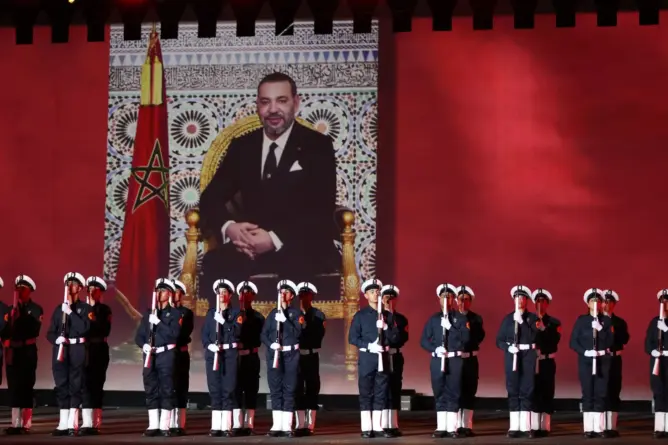 عناصر الشرطة المغربية