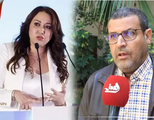 عبد الصمد حيكر ونبيلة الرميلي