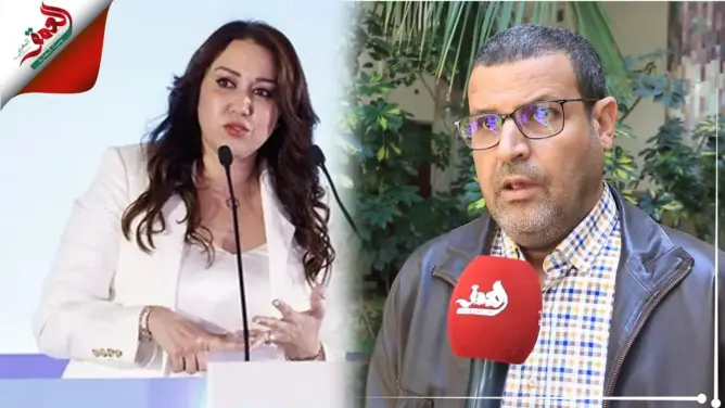 عبد الصمد حيكر ونبيلة الرميلي