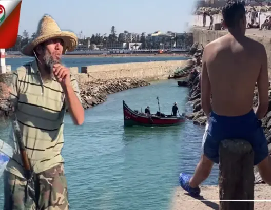 شاطئ “المون”.. متنفس لساكنة الجديدة في حر الصيف