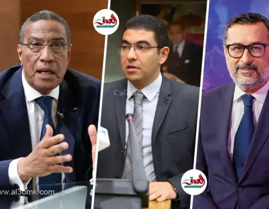 صورة مركبة لمخارق مع الشيخ وبنسعيد