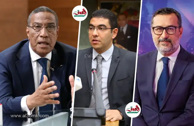 صورة مركبة لمخارق مع الشيخ وبنسعيد