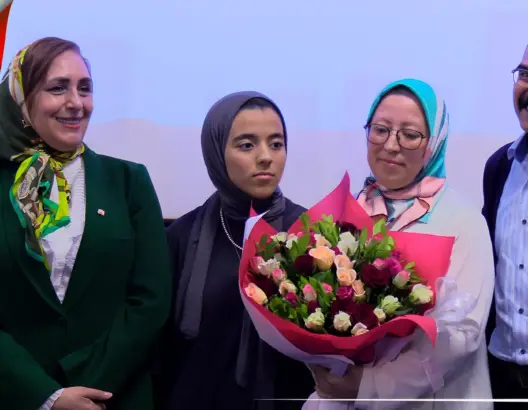 ملكة الرياضيات في أول خروج إعلامي