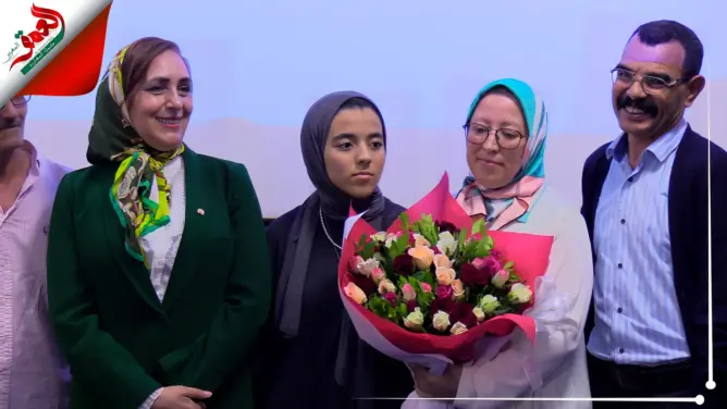 ملكة الرياضيات في أول خروج إعلامي