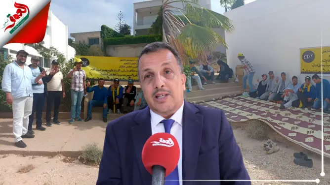 أساتذة يعتصمون داخل مديرية أكادير ومسؤول يوضح