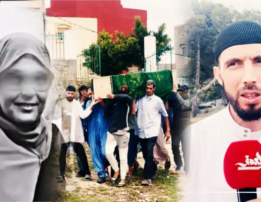 أجهز عليها زوجها ودفنها بغابة.. جنازة مهيبة لسيدة بطنجة