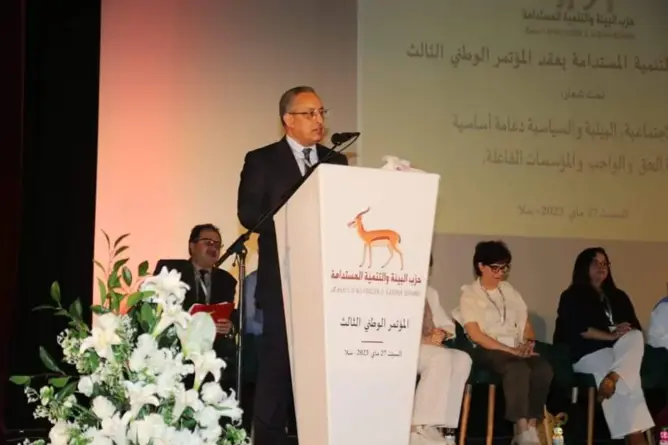 كريم هريتان الأمين العام لحزب البيئة والتنمية المستدامة