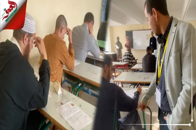 المشرفون على امتحانات البكالوريا بالجديدة يحسسون بخطورة الغش
