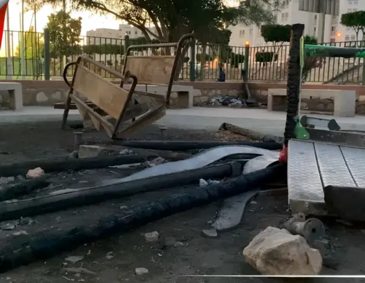 “منتزه تكيوين”.. كارثة بيئية بمدخل مدينة الانبعاث