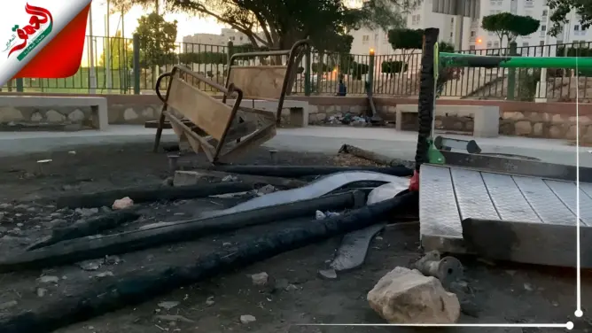 “منتزه تكيوين”.. كارثة بيئية بمدخل مدينة الانبعاث