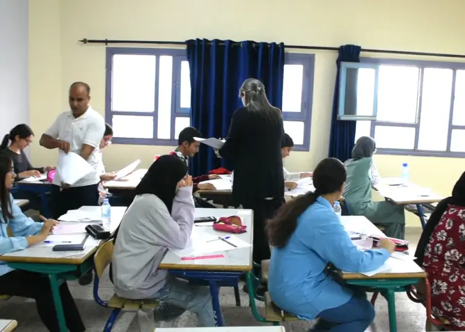 أجواء امتحانات الباكالوريا بفاس وتدابير محاربة الغش