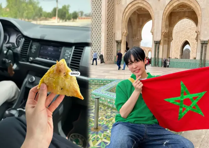 اشترى بسطيلة صغيرة بـ50 درهما.. سائح كوري يوثق تعرضه للنصب