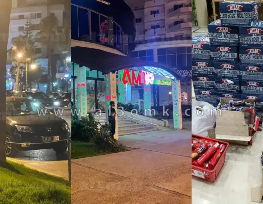 ضبط آلاف قنينات الجعة منتهية الصلاحية بمتجر لبيع الخمور بكورنيش طنجة (صور)