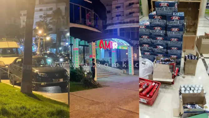 ضبط آلاف قنينات الجعة منتهية الصلاحية بمتجر لبيع الخمور بكورنيش طنجة (صور)