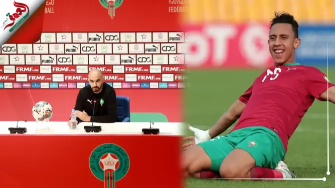 الركراكي يكشف أسباب غياب رحيمي عن المنتخب المغربي ويعود للحديث عن الرجاء والوداد