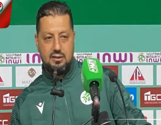 مدرب مولودية وجدة يؤكد تحسن الأوضاع المالية والمعنوية للاعبين
