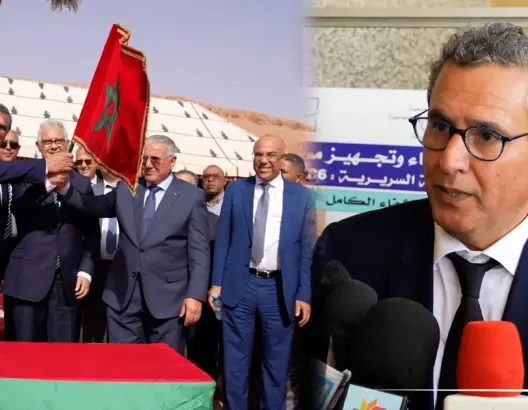 أخنوش يتفقد مشاريع اجتماعية واقتصادية بدرعة تافيلالت