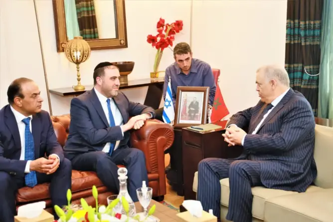لفتيت يجري مباحثات مع نظيره الاسرائيلي بالرباط